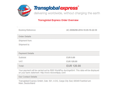 Enter your payment details